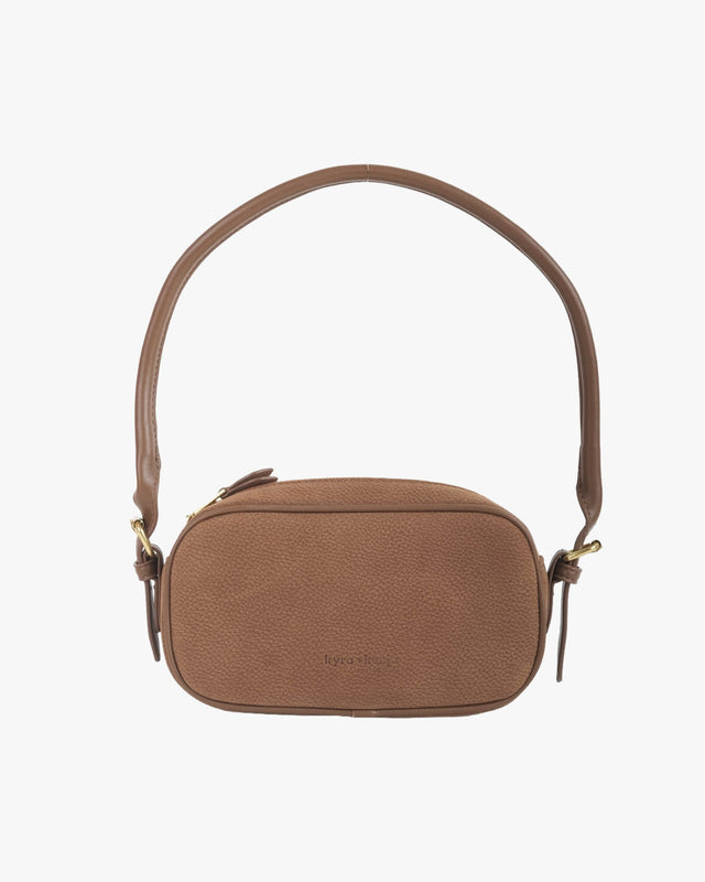 Mitsy Shoulder Suede Beige
