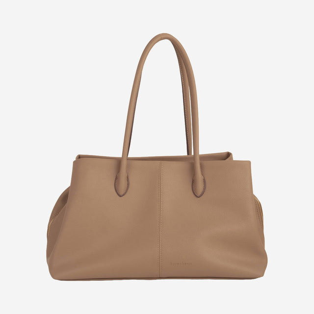 Cove Beige Shoulder Tote