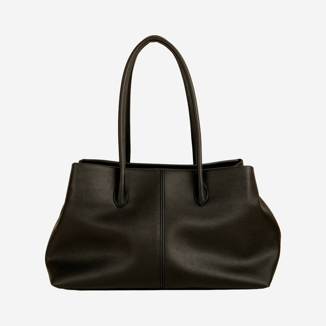 Cove Black Shoulder Tote